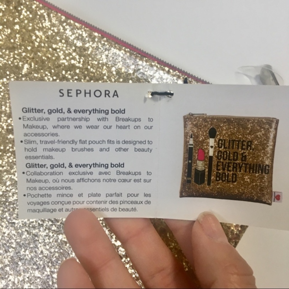 NWT Sephora makeup bag - Picture 3 of 6